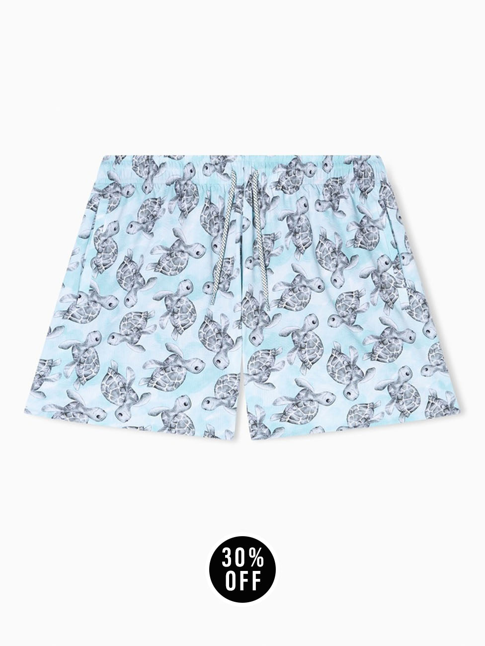 Emporio Armani Turtles Print Beach Shorts