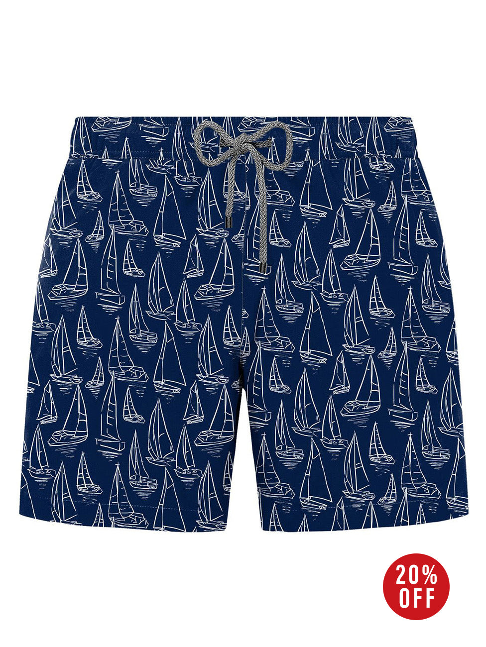 John Frank Maine Printed Swimshorts
