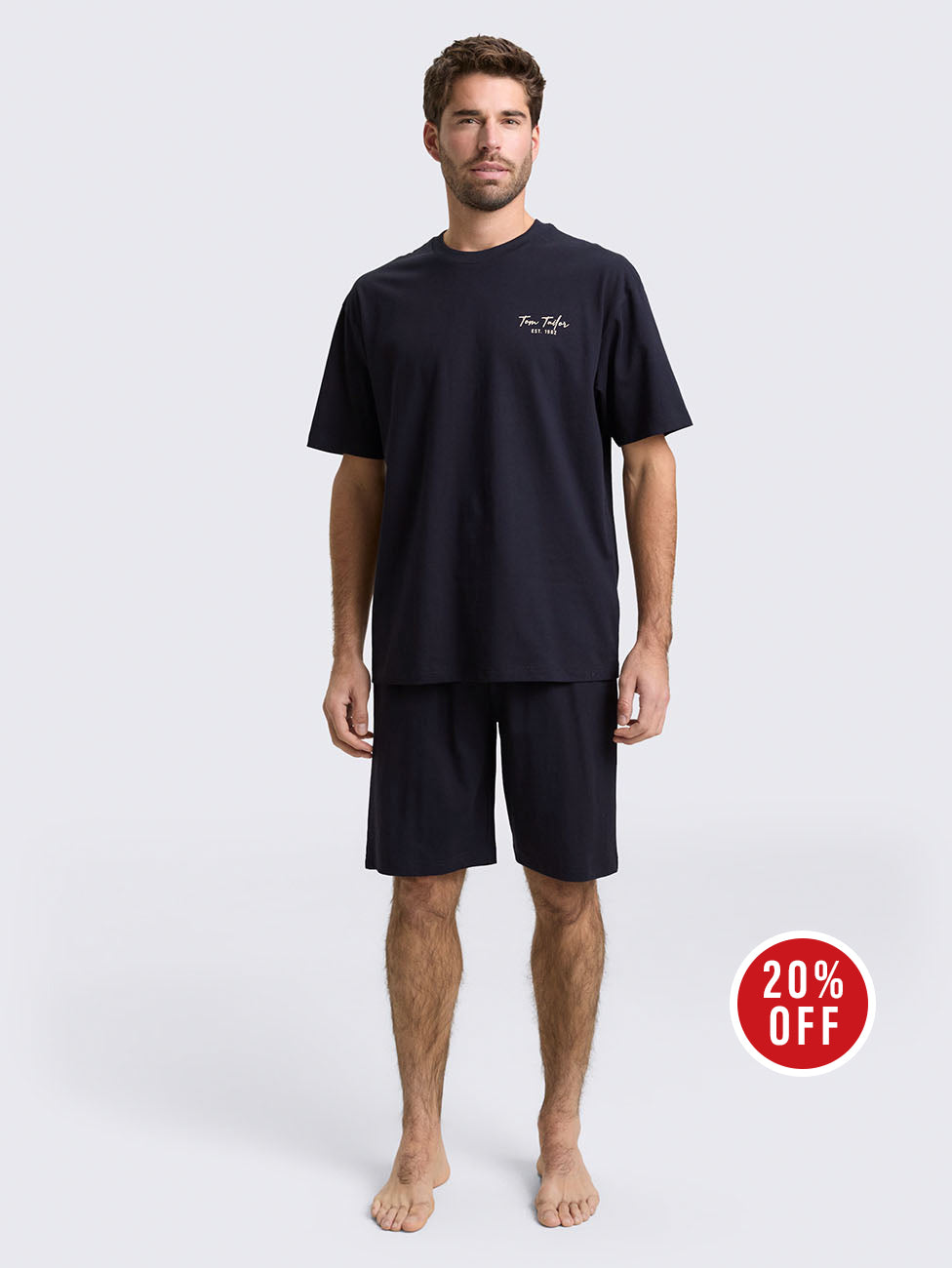 Tom Tailor Dark Blue Short Pyjama