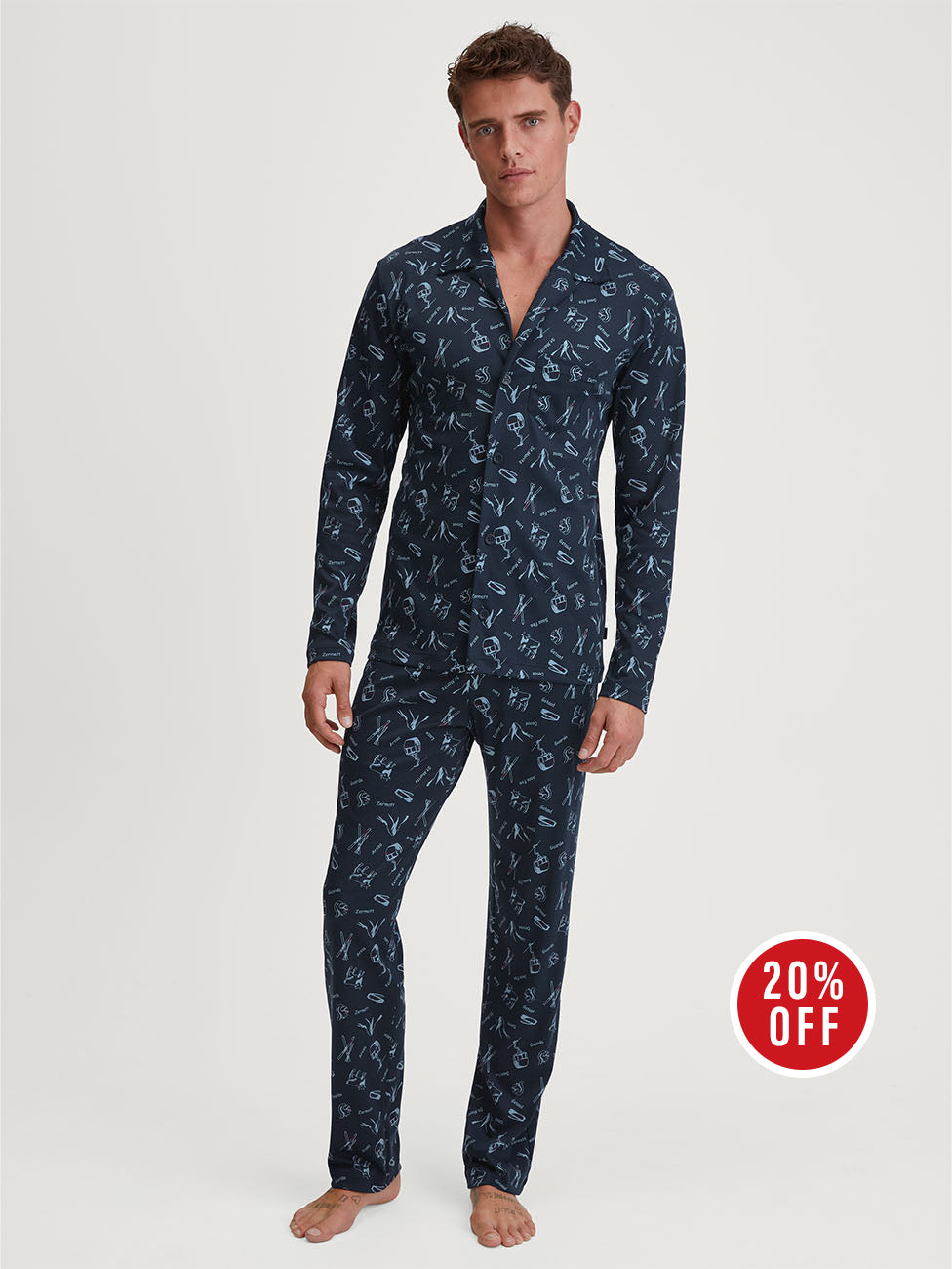 Calida Relax Swiss Resort Men Pyjamas