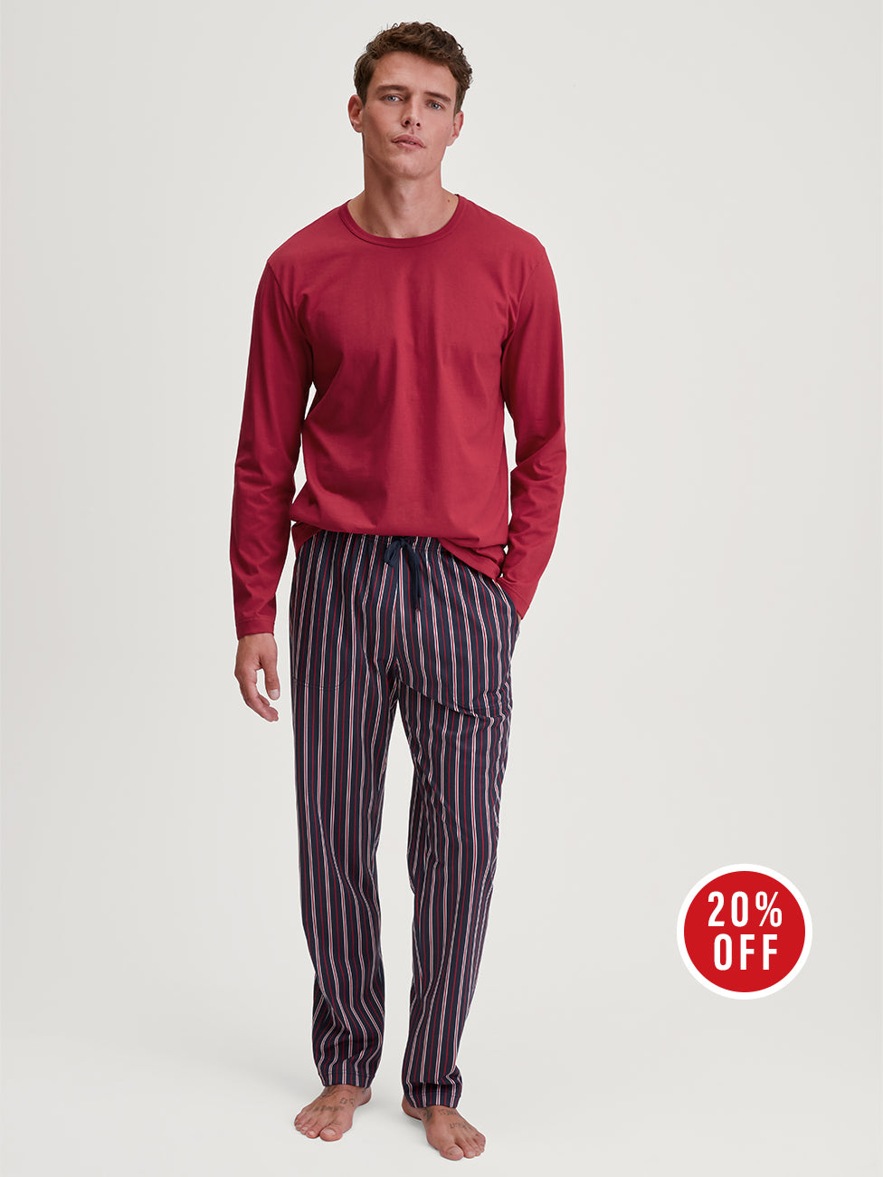Calida Remix Basic Sleep Long-sleeve Men Pyjama