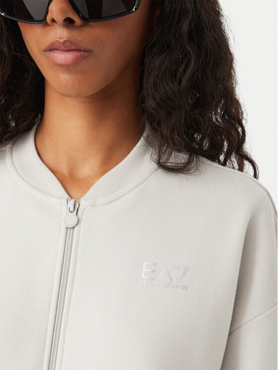 EA7 Logo Series Full-Zip Sweatshirt