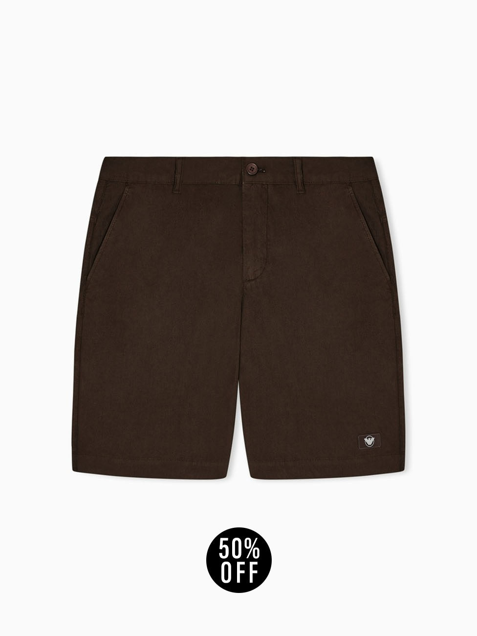 Emporio Armani Satin Label Cotton Shorts