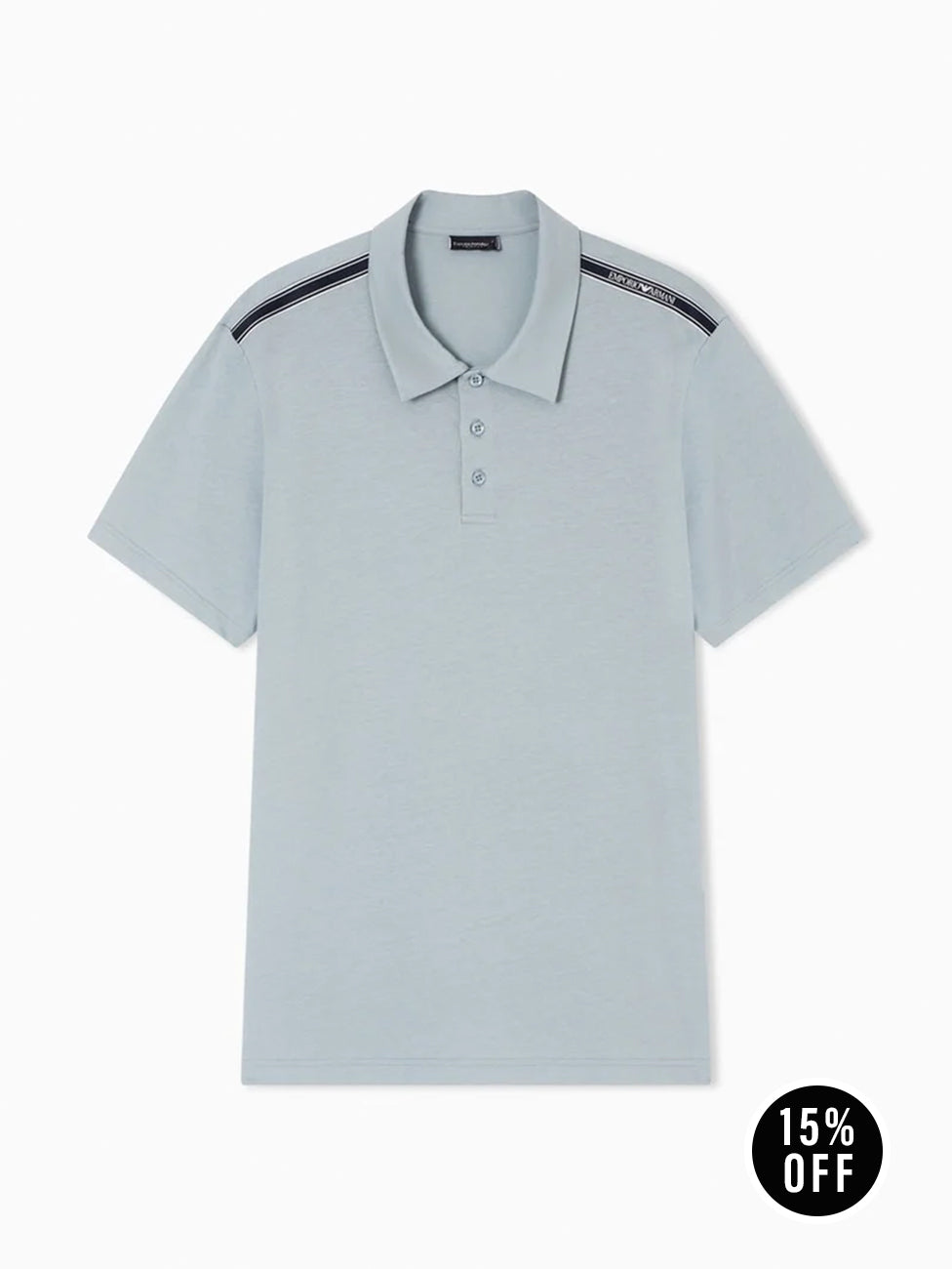 Emporio Armani Logo Tape Polo T-shirt