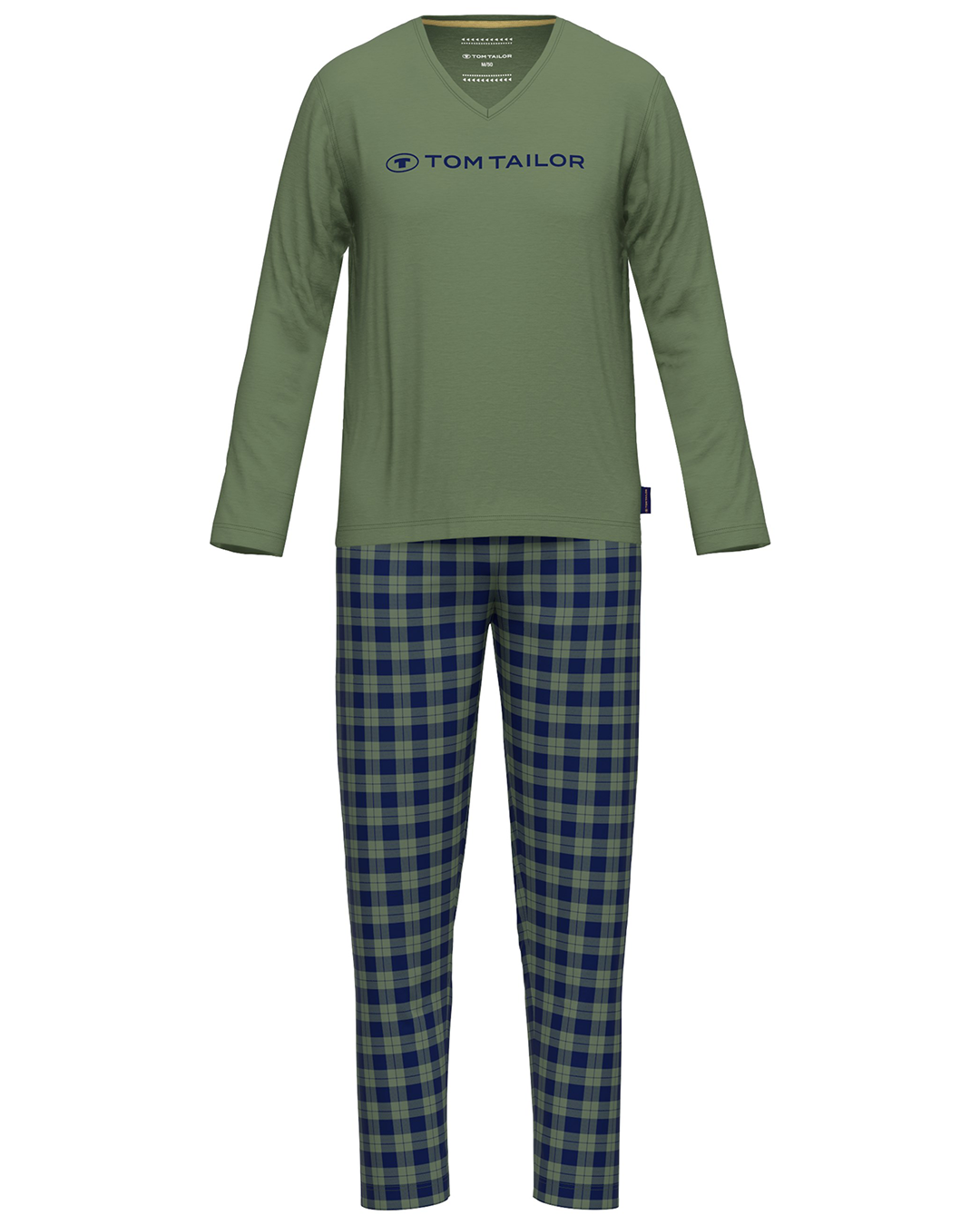 Tom Tailor Green Checkered Pyjama