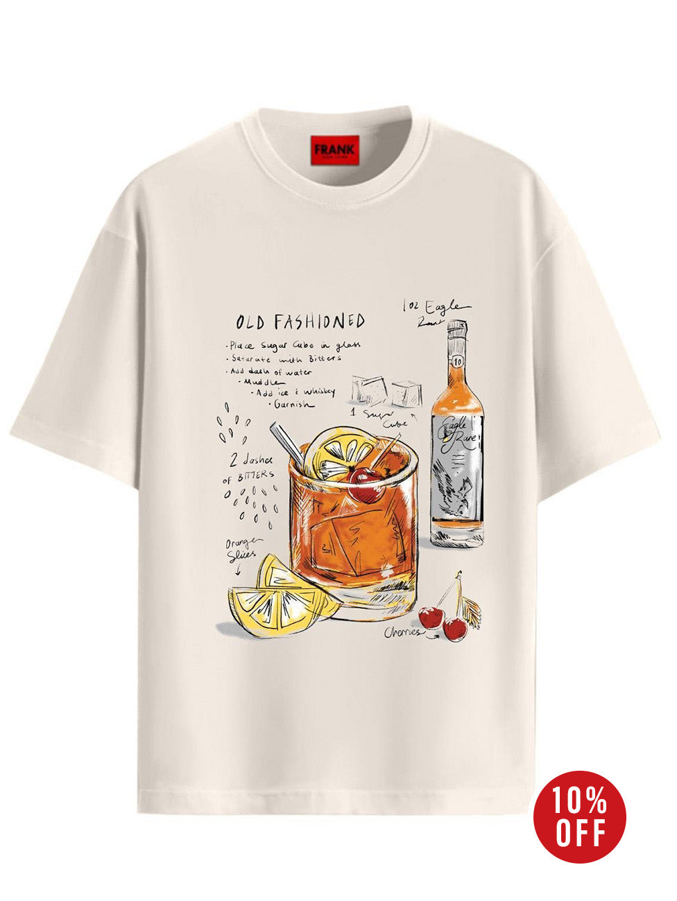 John Frank Cocktail Printed T-Shirt