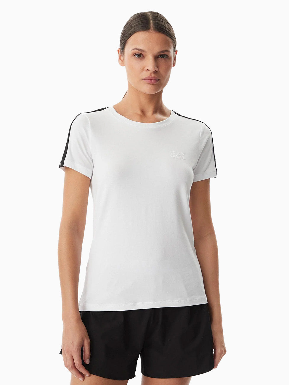 EA7 Logo Tape Women's T-Shirt