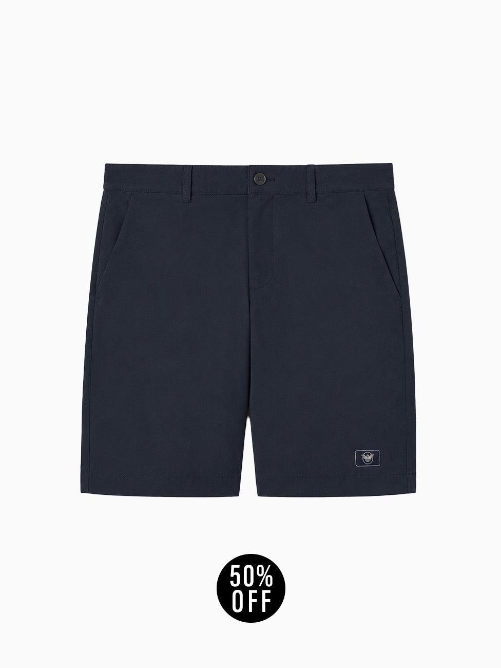 Emporio Armani Satin Label Cotton Shorts