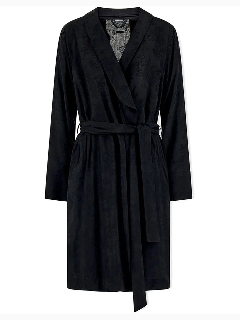 Emporio Armani Women's Jacquard Viscose Dressing Gown