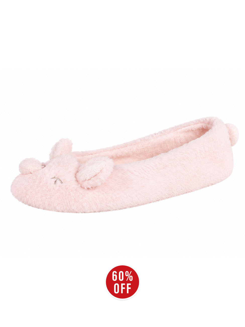 Isotoner Rose Ballerina Slippers