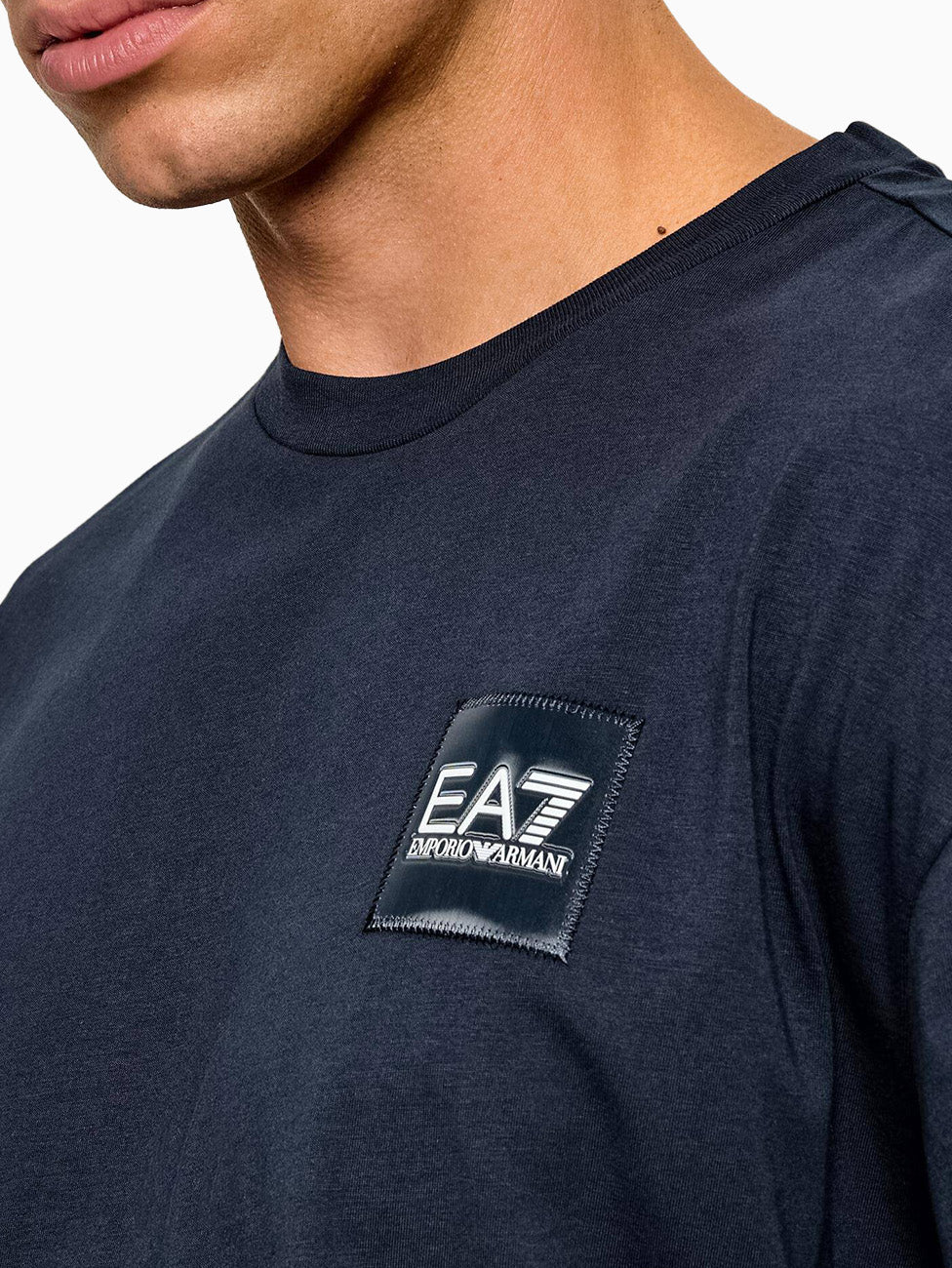 EA7 Modern-Fit Cotton T-Shirt