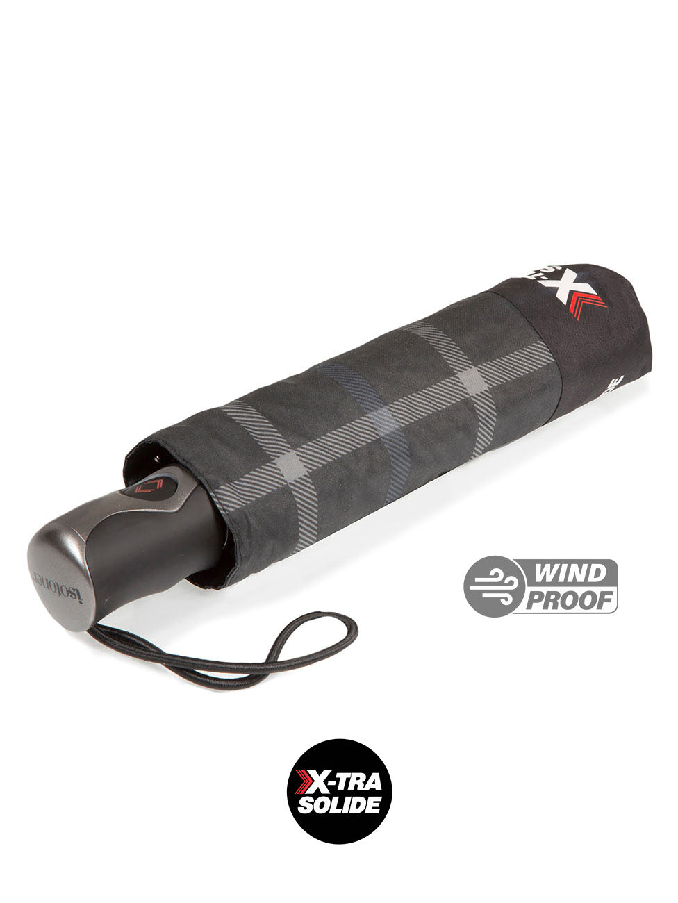 Isotoner Men's X-TRA SOLIDE Umbrella