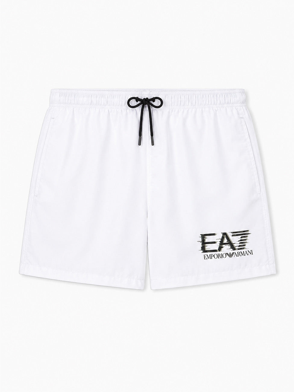EA7 Water Sports White Visibility Swim Shorts