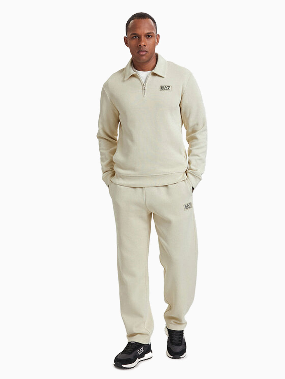 EA7 Refined Half-Zip Sweatshirt