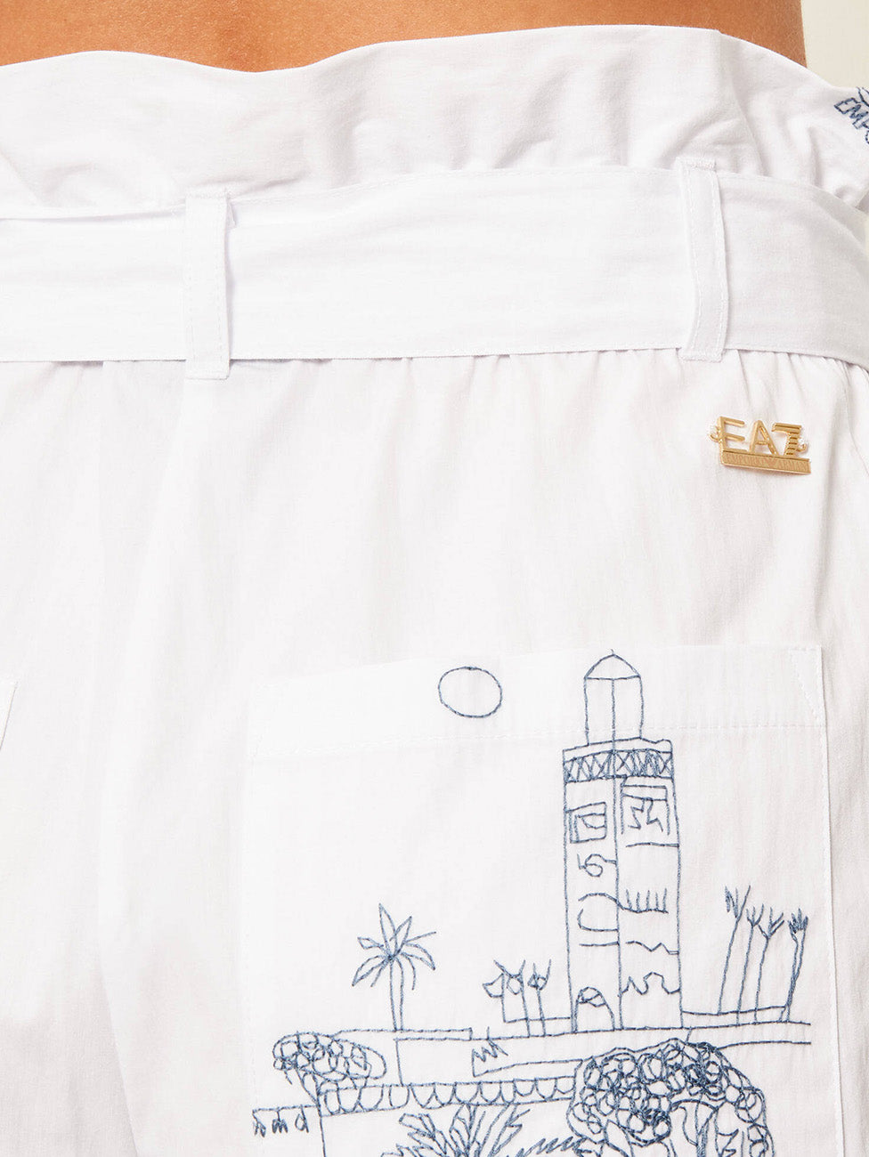 EA7 Train Costa Smeralda Women's Short