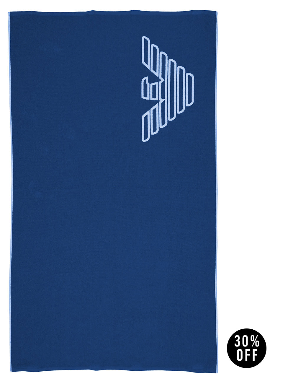 Emporio Armani Plain Beach Towel