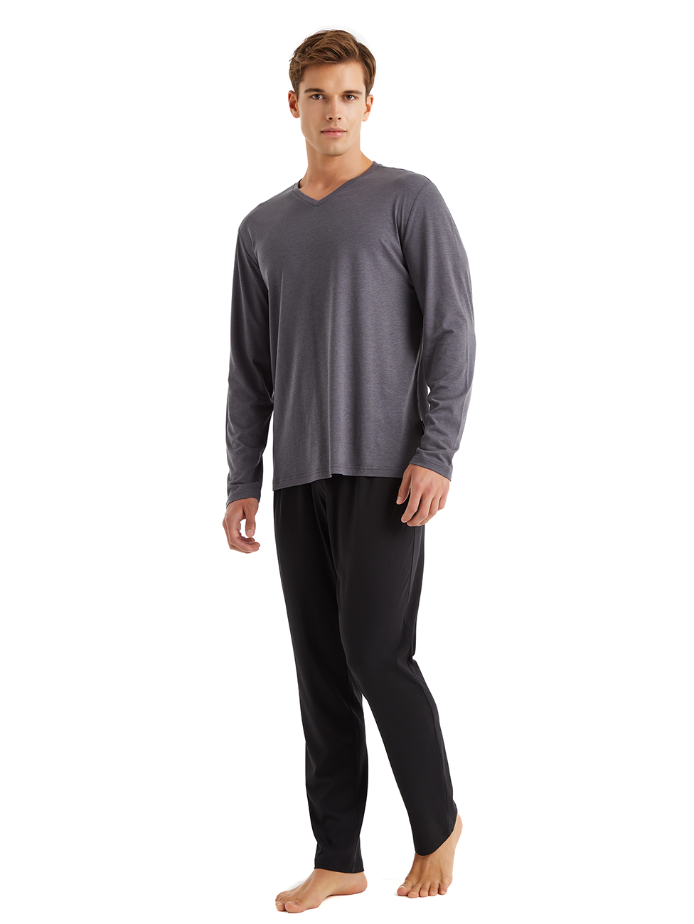 Blackspade Anthracite 3-Piece Men's Pyjama Set