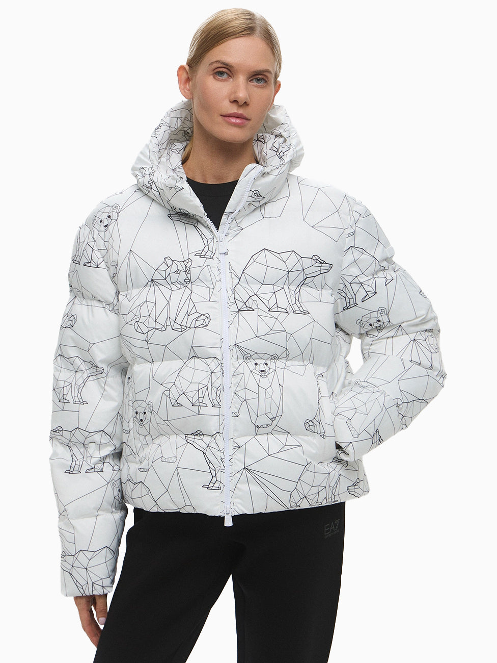 EA7 Polar Bear Women's Bomber Jacket