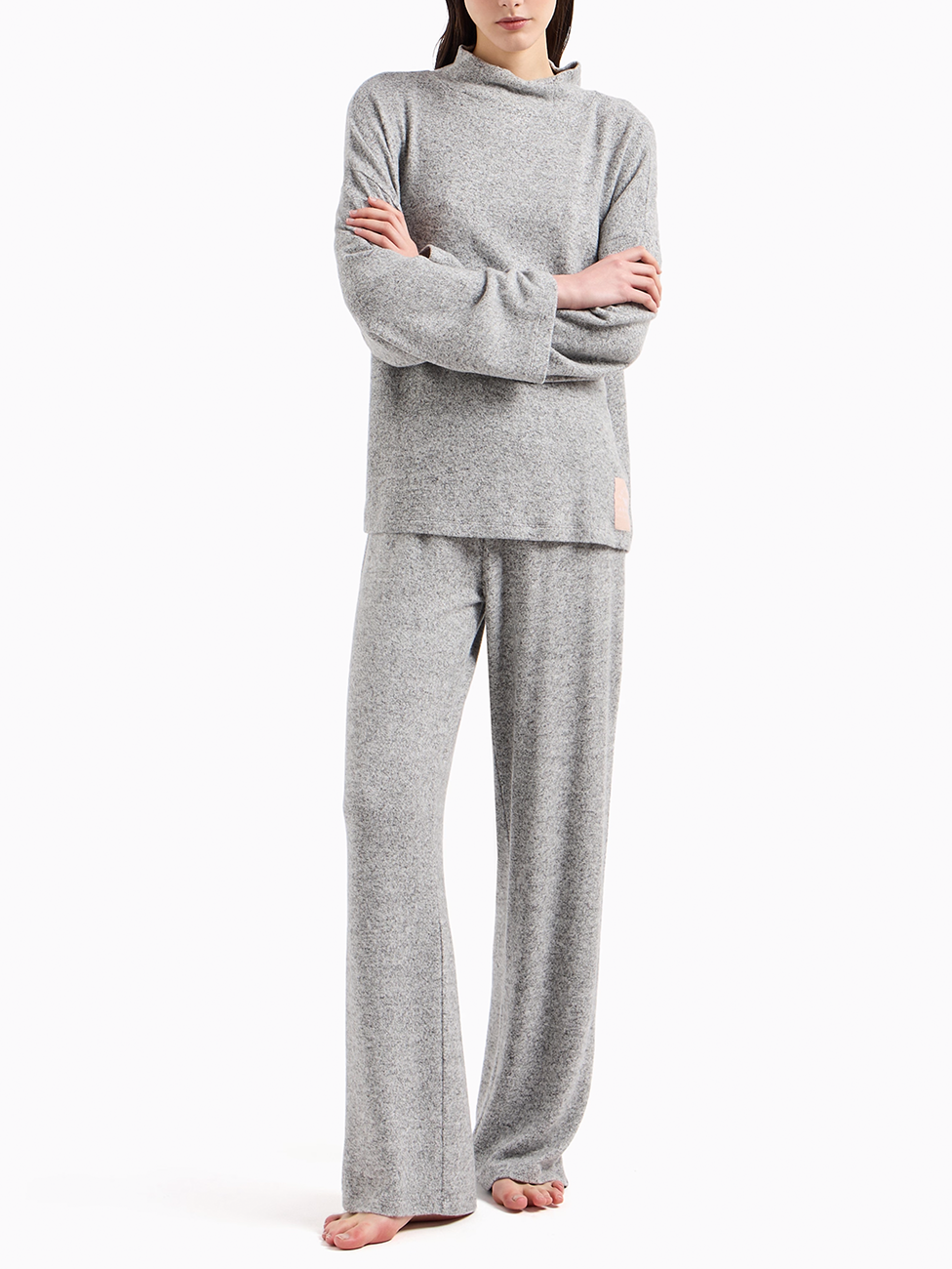 Emporio Armani Brushed Viscose Ladies Pyjama