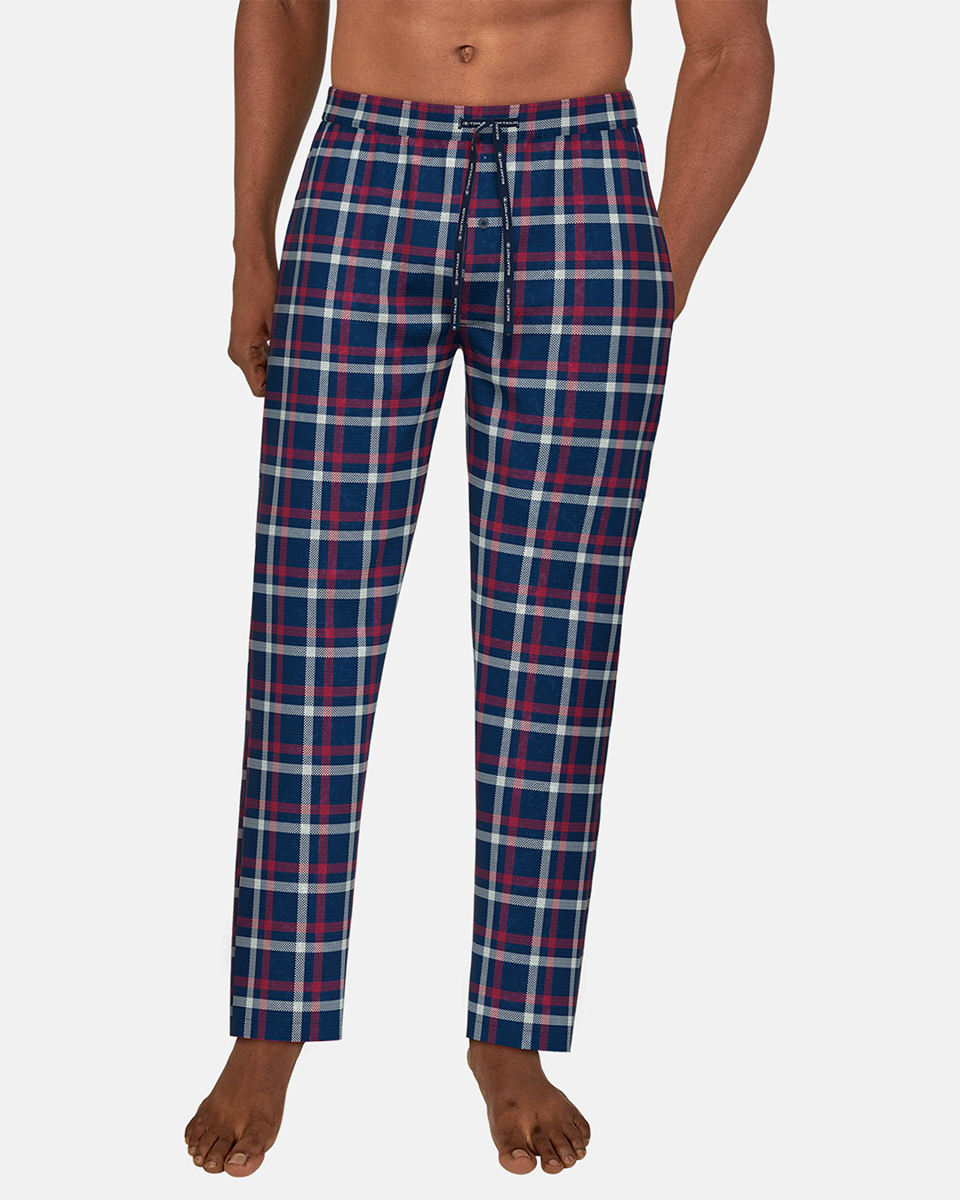 Tom Tailor Navy Checkered Pyjama Pants