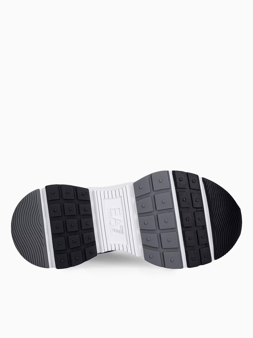 EA7 Black Crave Monogram Sneakers