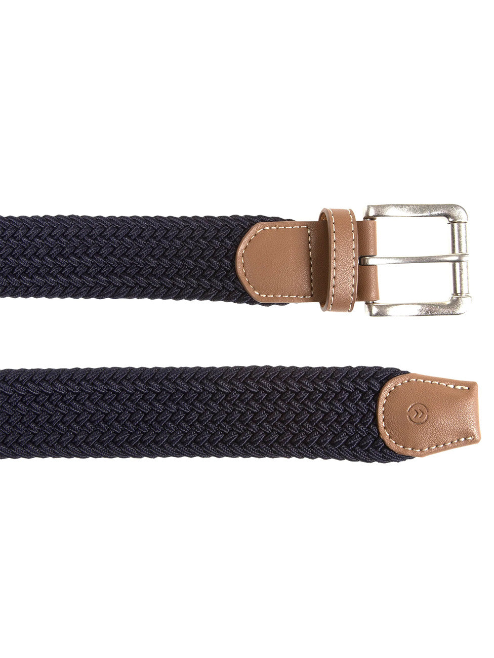Isotoner Men's Braided Fabric Belt