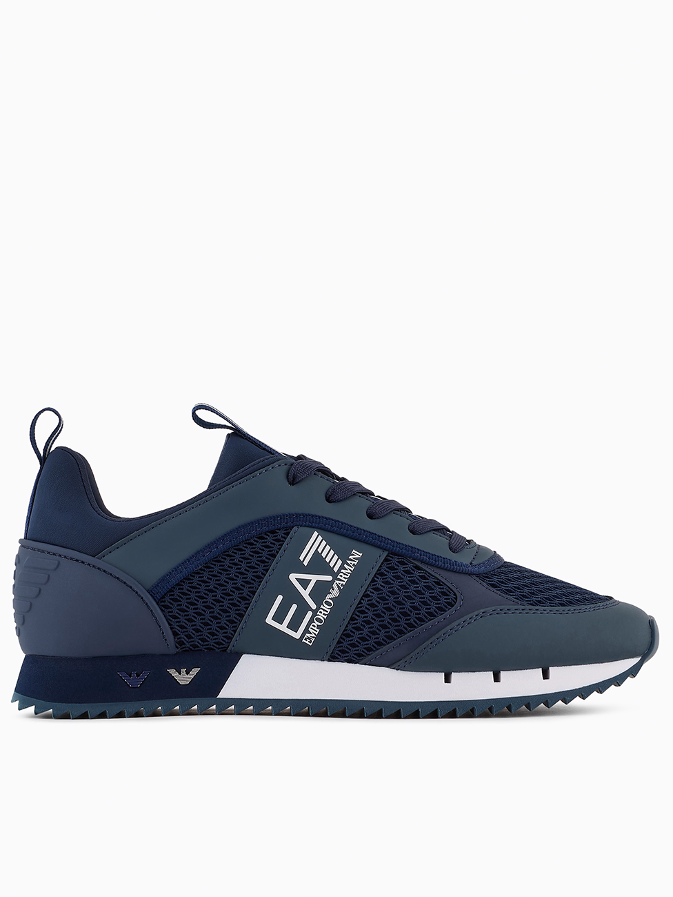 EA7 Men's Navy & White Sport Shoes