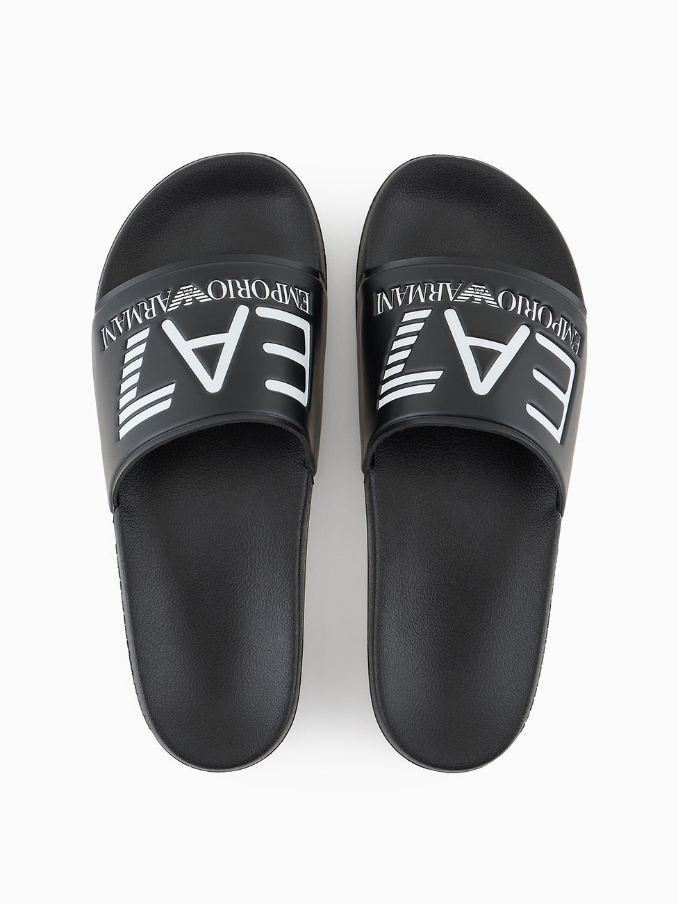EA7 Black Unisex Slippers