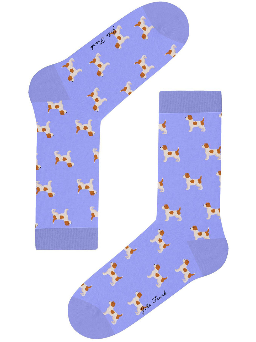 John Frank Puppy Fun Long Women's Socks