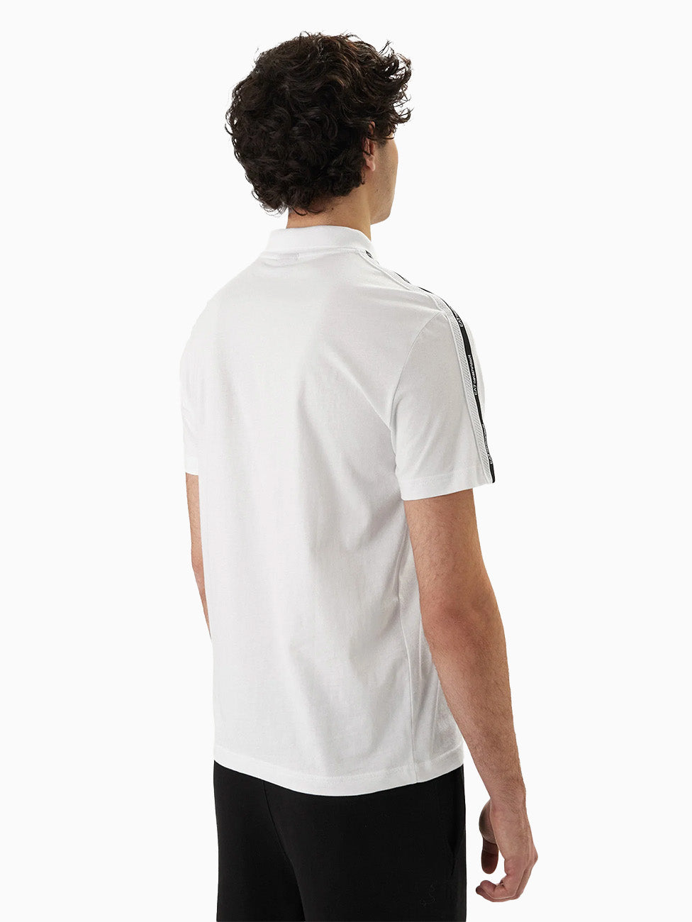 EA7 TRAIN LOGO SERIES TAPE  POLO POLO SHIRT