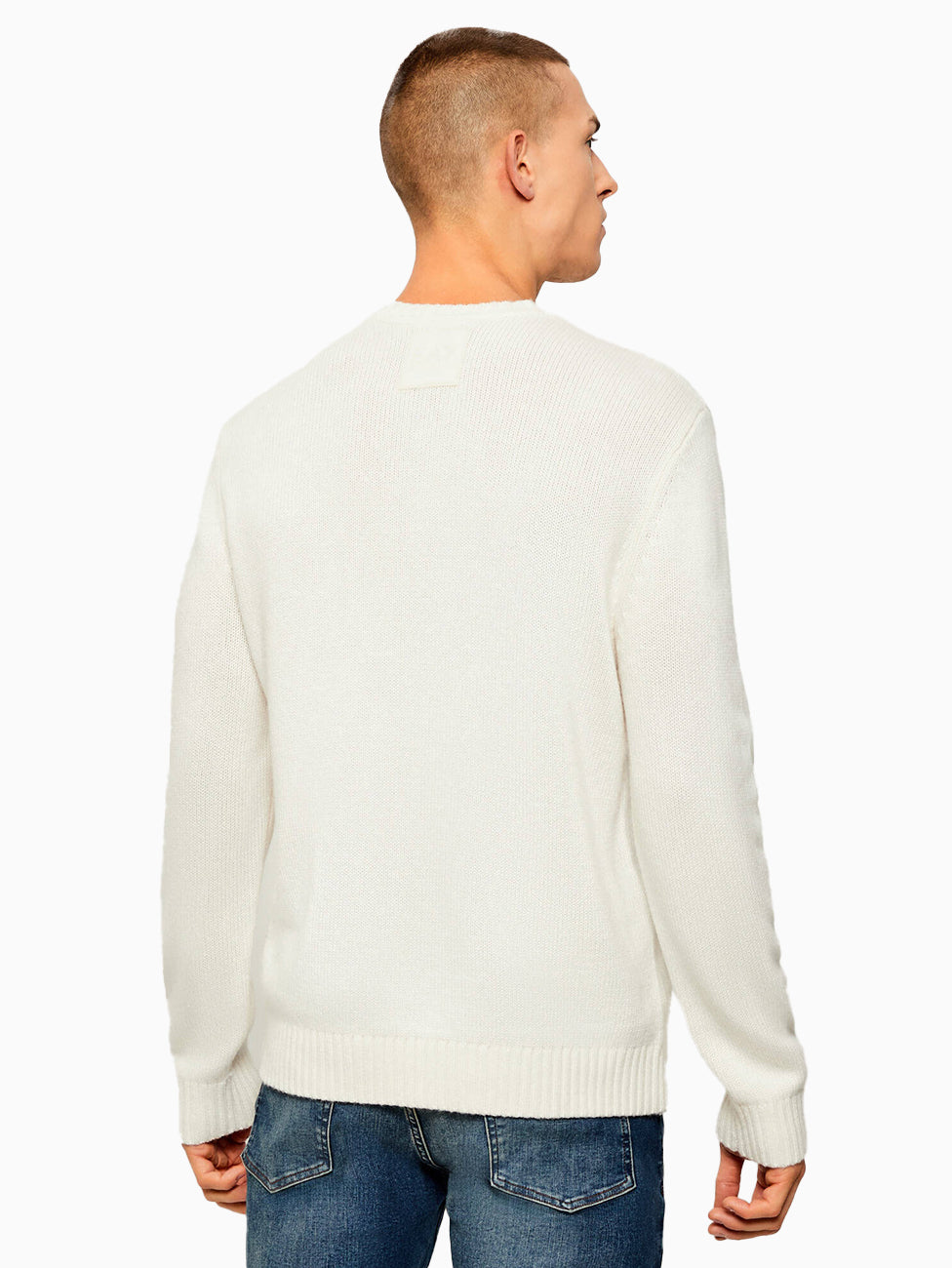 EA7 Men's Alyssum Bear Pullover Sweater