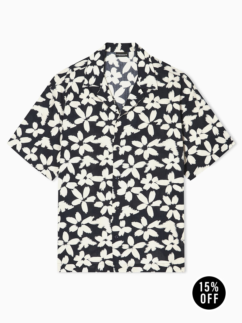 Emporio Armani Flower & Eagle Shirt