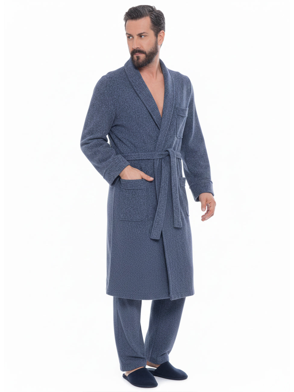 Miro Dolomiti Men's Long Robe
