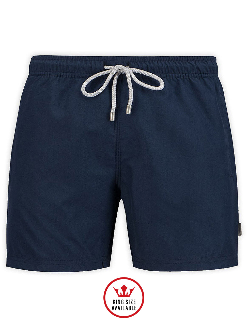 John Frank Navy Unique Color Swimshorts