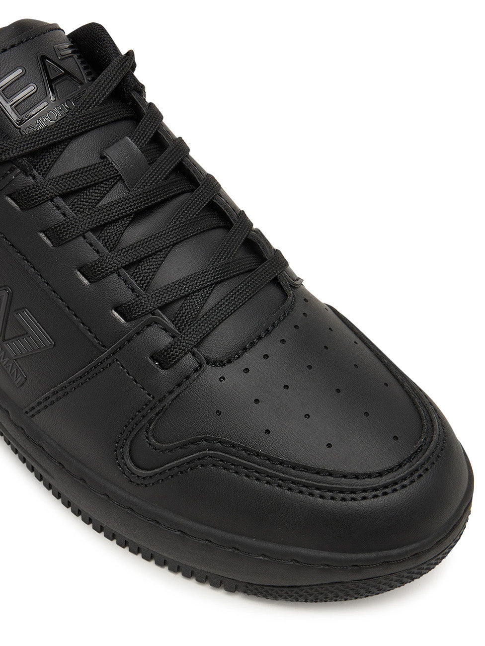 EA7 Triple Black Unisex Low-Top Sneakers