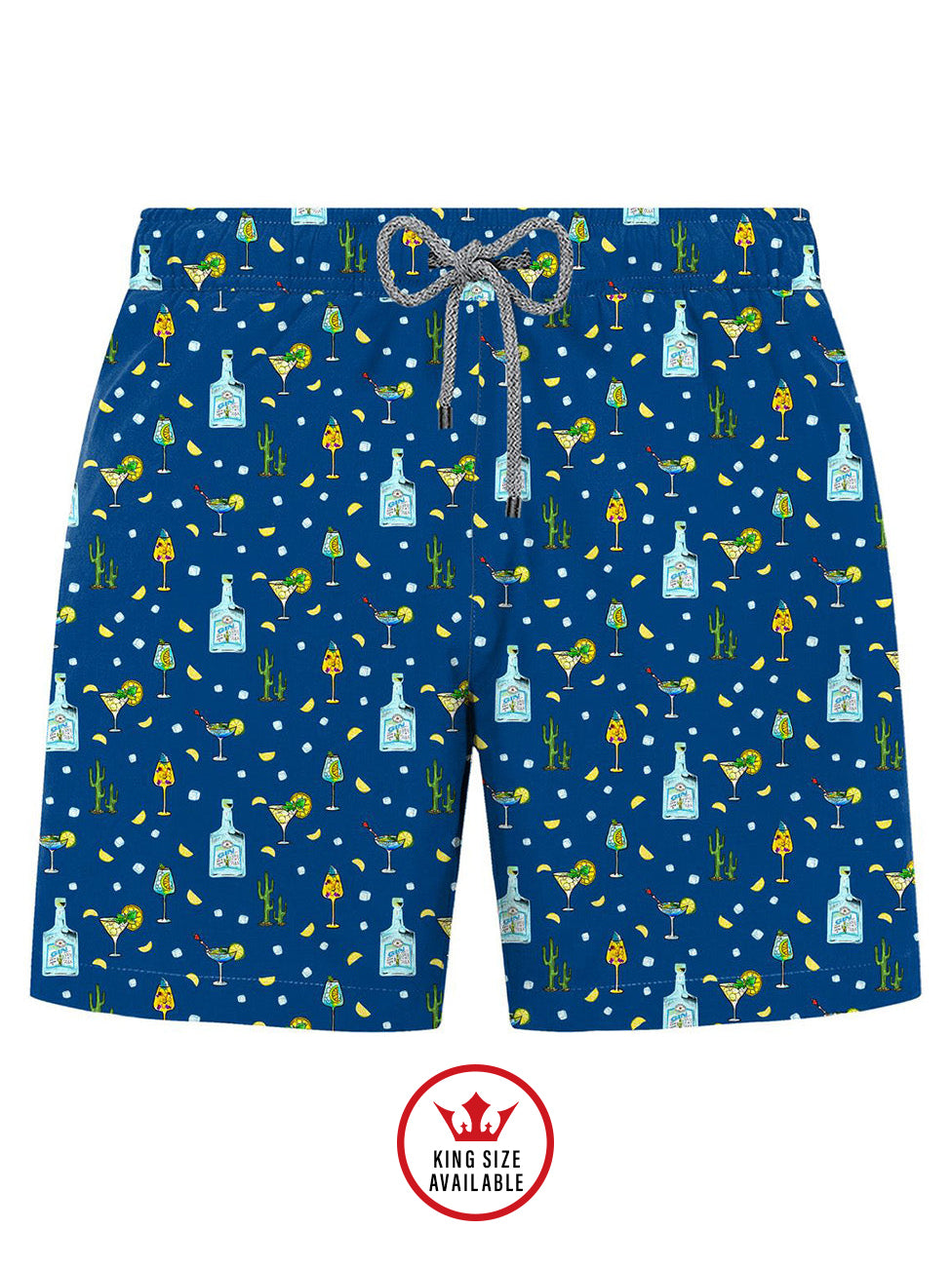John Frank Gin & Ice Printed Swimshorts