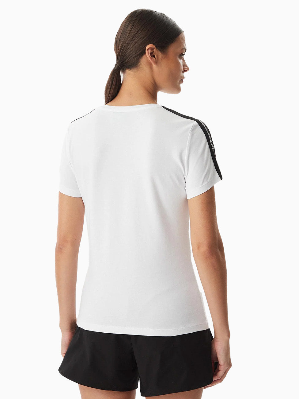 EA7 Logo Tape Women's T-Shirt