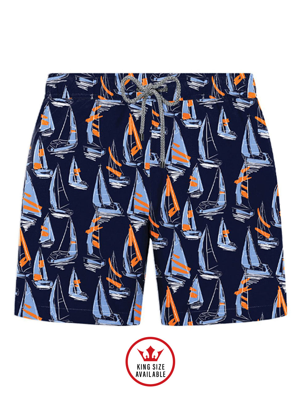 John Frank MAINE All Over Printed Swim Shorts