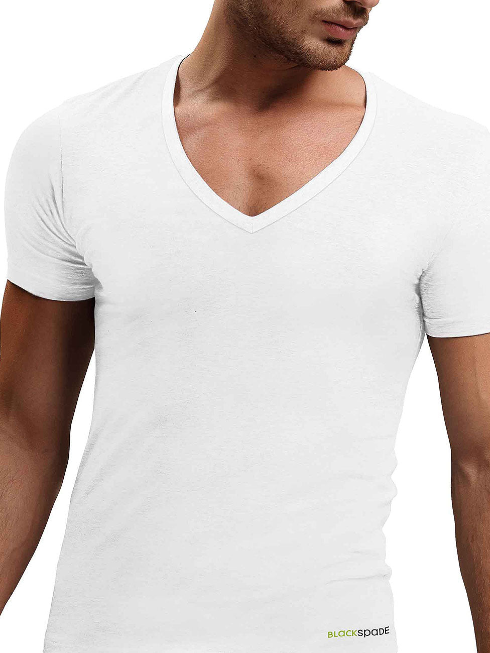 Blackspade Loose Fit V-Neck Men's T-shirt