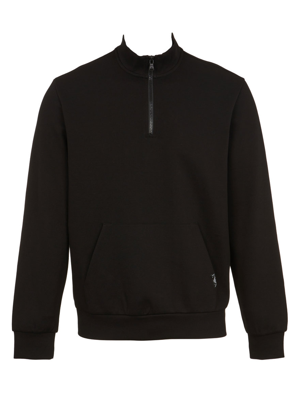 Emporio Armani Half Zip Turtle Neck Sweatshirt