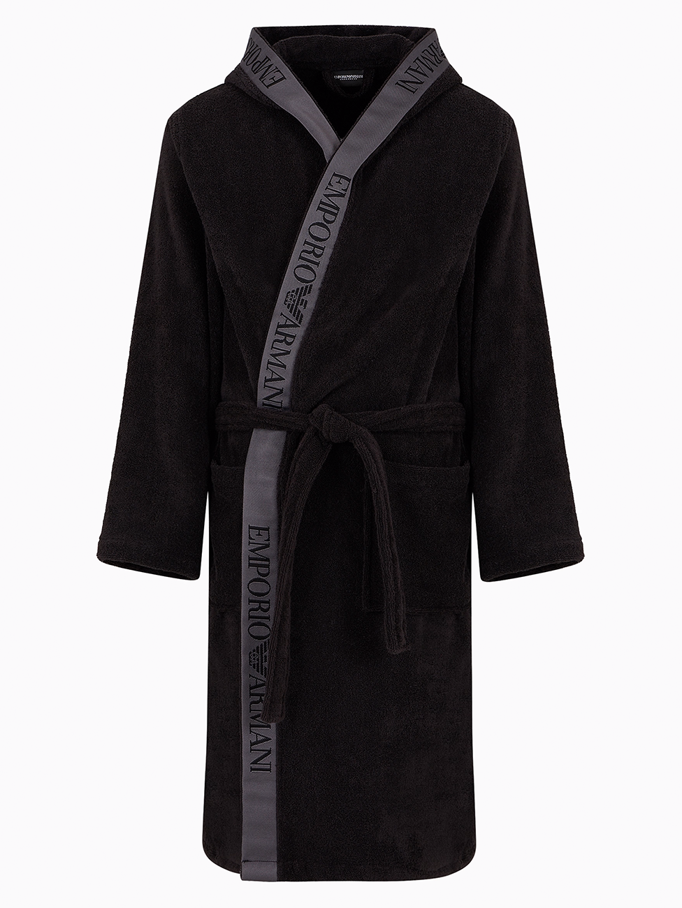 Emporio Armani Men's Woven Bathrobe