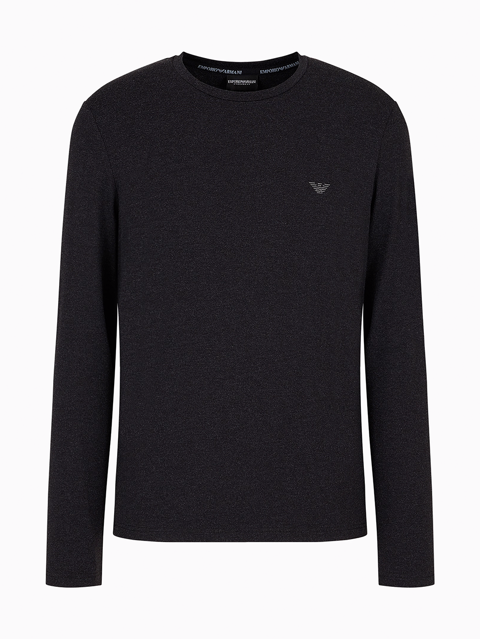 Emporio Armani Wool-Look Viscose Loungewear Top