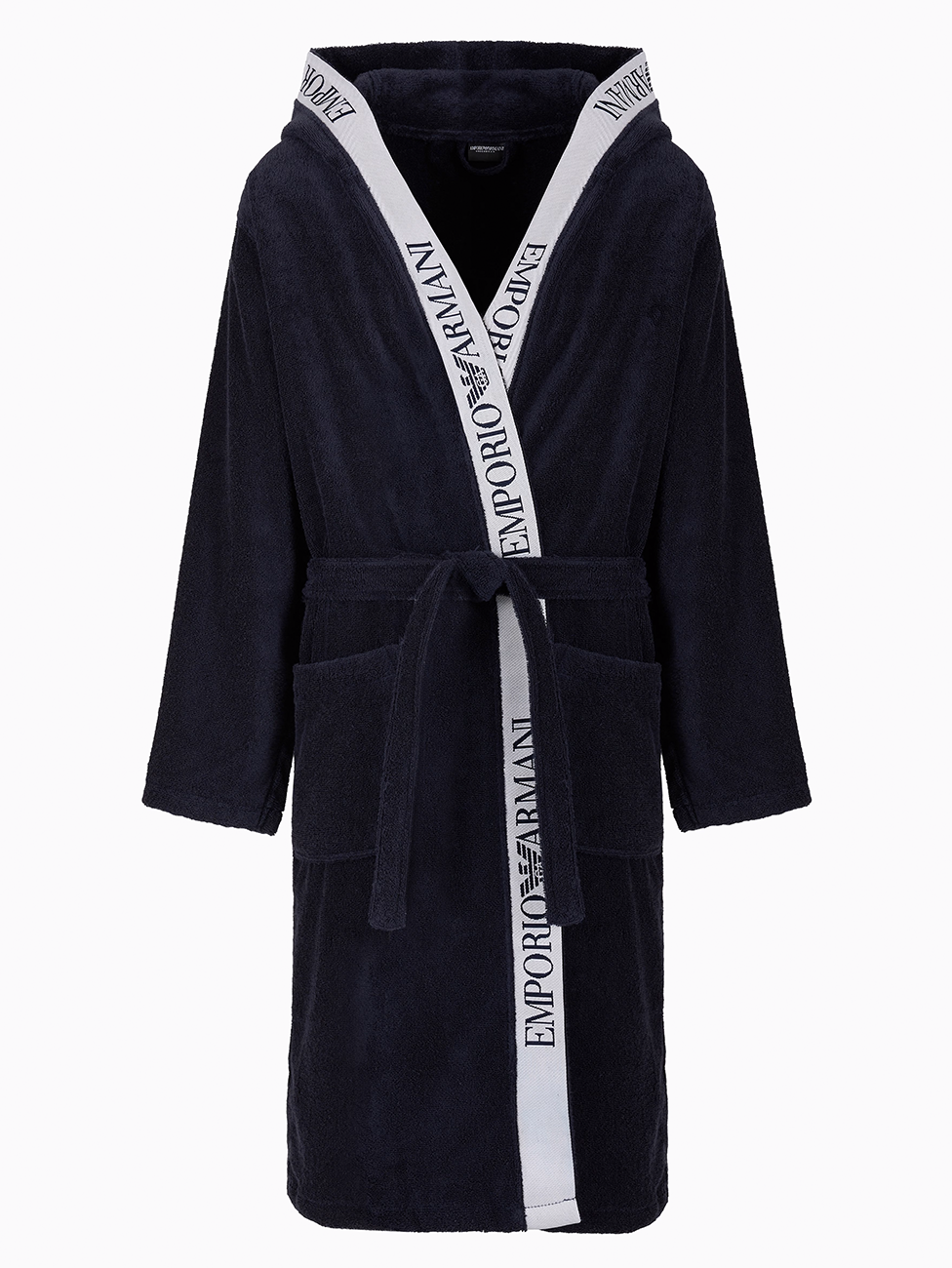 Emporio Armani Men's Woven Bathrobe