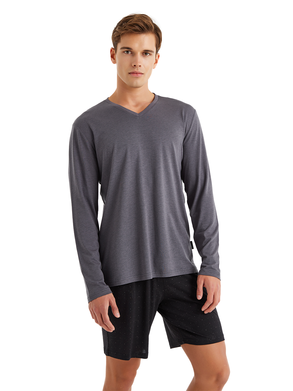 Blackspade Anthracite 3-Piece Men's Pyjama Set