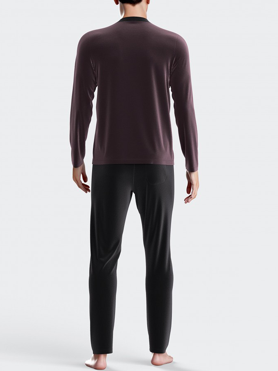 Impetus Velvet Texture Thermal Men's Pyjama