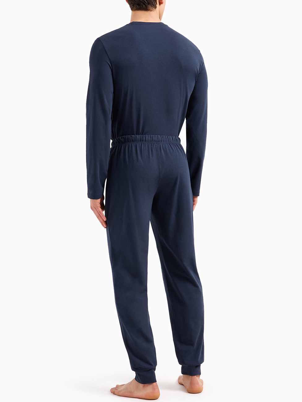 Emporio Armani Megalogo Organic-Cotton Pyjamas