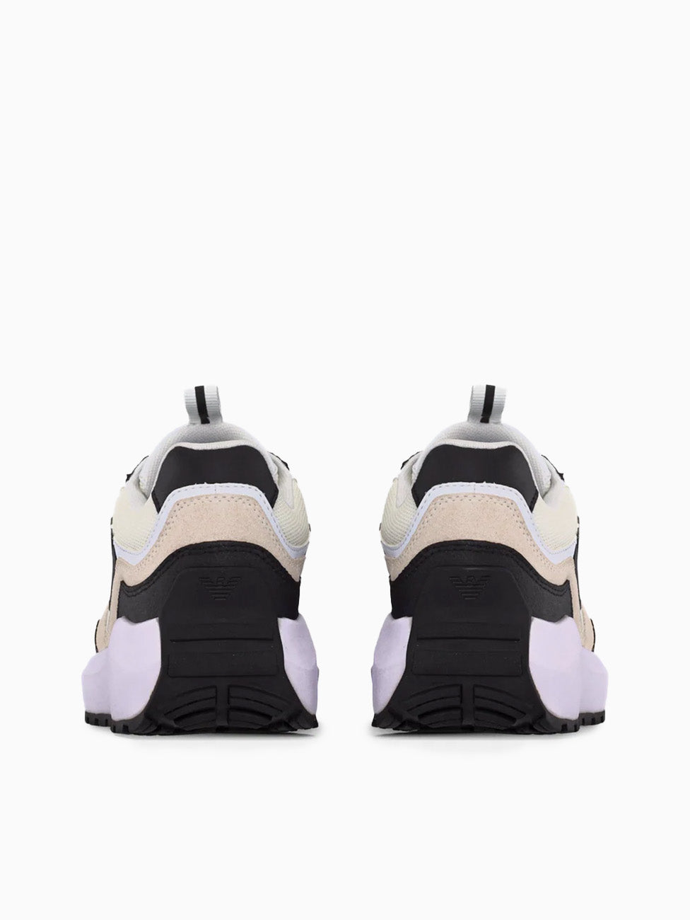 EA7 White Wader Vintage Sneakers