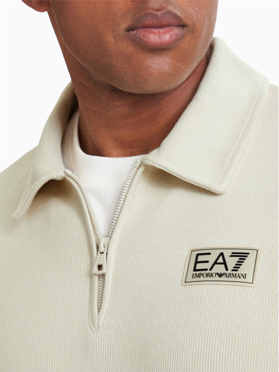 EA7 Refined Half-Zip Sweatshirt