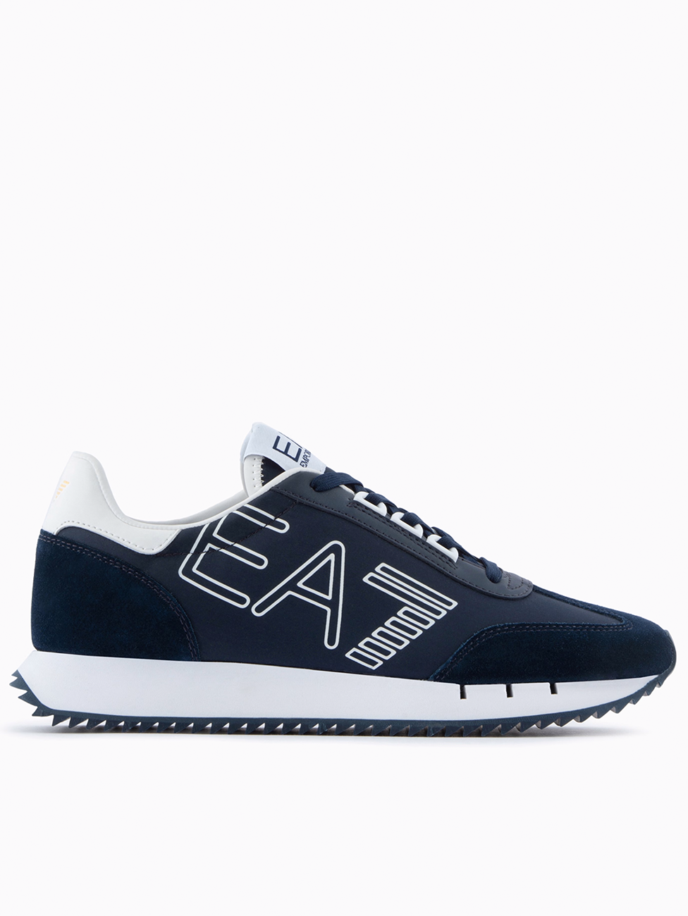 EA7 Black & White Vintage Sneakers