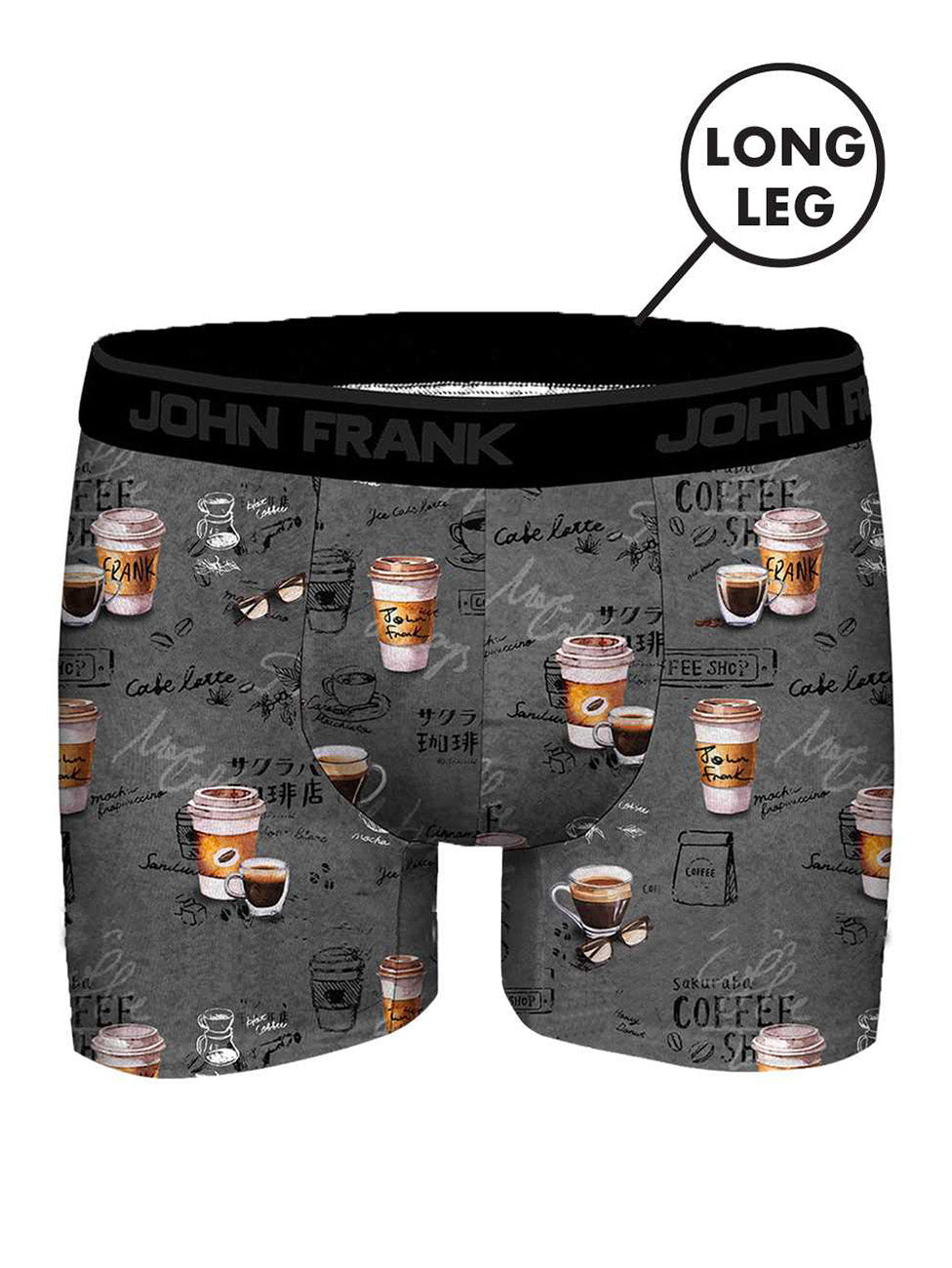 John Frank Coffee World Micro Modal Long Boxer